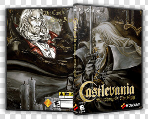 Castlevania Symphony Of The Night Box Art Cover   Castlevania Symphony Of The Night Cover Png  Transparent Png