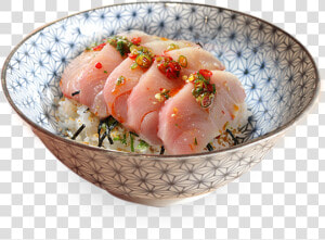 Spicy Hamachi Chirashi   Kamaboko  HD Png Download