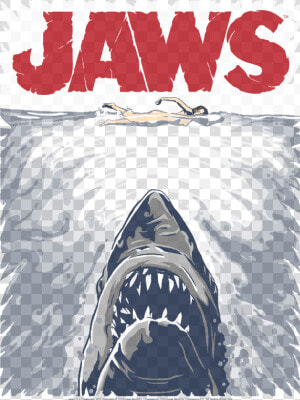 Jaws Graphic Poster Women S T shirt   Jaws Poster Without Shark  HD Png Download