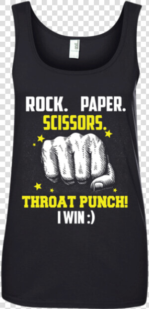 Rock Paper Scissors Throat Punch I Win   Girl Her Dog And Her Mini  HD Png Download