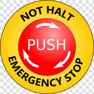 Emergency Stop  Pushbutton  Button   Arret D Urgence Png  Transparent Png