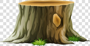 Stump Clipart Wooden   Transparent Background Tree Stump Clipart  HD Png Download