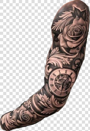  tattoo  tattoosleeve  freetoedit   Half Sleeve Tattoos For Men  HD Png Download