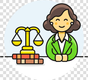 21 Lawyer Female Asian   Female Lawyer Clipart  HD Png Download