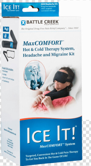 Battle Creek Heat Therapy Thermophore Headache  amp  Migraine   Migraine Kit  HD Png Download