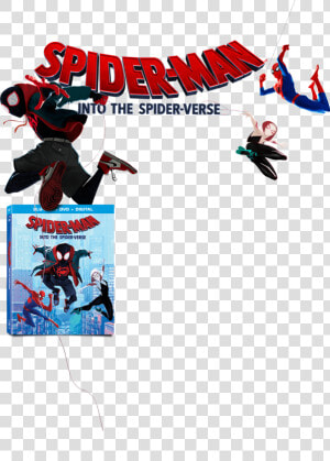 Spiderman Into The Spider Verse Png  Transparent Png