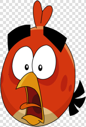 Angry Birds Red Png   Red Angry Bird Toons  Transparent Png