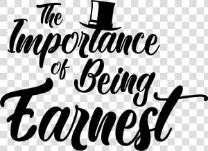 Importance Of Being Earnest Logo  HD Png Download