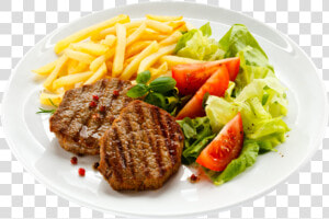 Gaststätte Bischofshof Restaurant Hamburger Lunch Dinner   Transparent Background Plate Of Food Png  Png Download