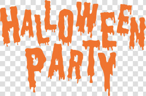 Halloween Party Clipart   Halloween Party Black And White Clipart  HD Png Download