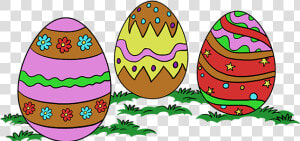 How To Draw Easter Eggs   Draw Easter Eggs  HD Png Download