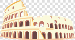 The Colosseum Clipart   Colosseum  HD Png Download