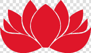 Lotus Free Yoga Dc   Red Lotus Flower Logo  HD Png Download