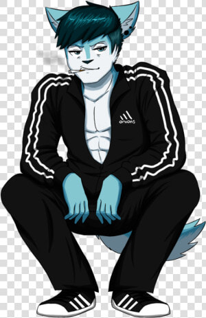 Thumb Image   Anime Girl Slav Squat  HD Png Download