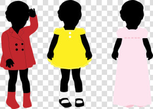 Children  Clothing  Colorful  Dresses  Female  Girls   Kids Clothing Vector Png  Transparent Png