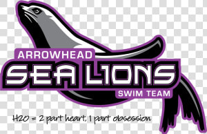 Coc Rec Swim Team Logo Sea Lions Tag  HD Png Download