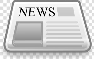 Periódico  Titular  Italiano  Noticias  De Papel   News Clip Art  HD Png Download