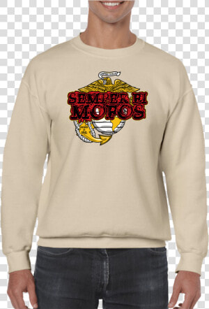 Semperfi Mofos Marine Brotherhood Crew Neck Sweatshirt   Gildan G18300 Heavy Blend  HD Png Download