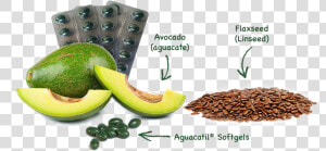 Transparent Aguacate Png   Capsulas De Aceite De Aguacate  Png Download