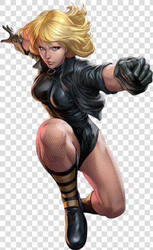 Black Canary   Black Canary Dc Deck Building  HD Png Download