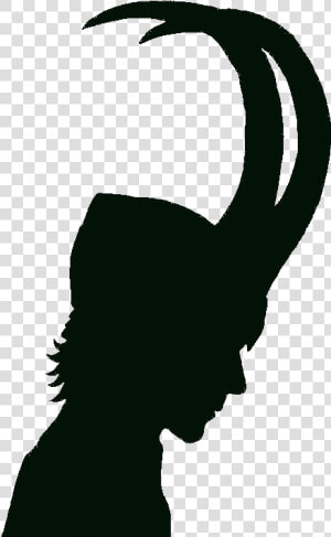 Loki Thor Clint Barton Silhouette   Loki Silhouette Png  Transparent Png