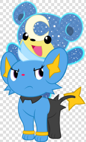 Navitaserussirus  Duo  Pokémon  Safe  Shinx  Simple   Cartoon  HD Png Download