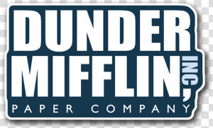 Dunder Mifflin Logo Png Page   Graphic Design  Transparent Png