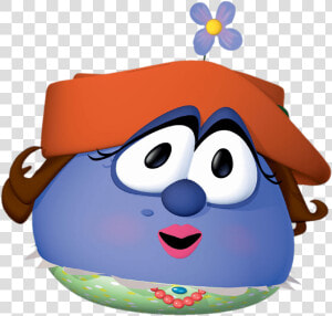 Veggietales Madame Blueberry   Madame Blueberry Veggietales Characters  HD Png Download