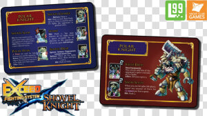 Exceed Card Previews   Exceed Shovel Knight Season 4  HD Png Download