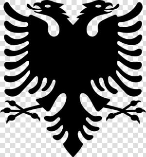 Albanian Flag Symbol  HD Png Download