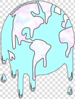  world  water  dripping  cute  tumblr   Stickers For Snapchat Streaks  HD Png Download