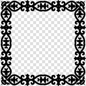 Picture Frame visual Arts flower   Batik Frame Png  Transparent Png