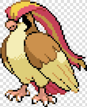 Transparent Pidgeot Png   Pixel Art Pokemon  Png Download