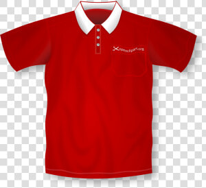 Red Polo Shirt Clip Arts   Polo Shirt Clipart  HD Png Download