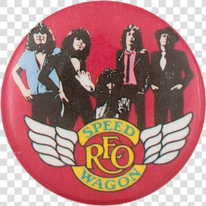 Reo Speed Wagon Music Button Museum   Label  HD Png Download