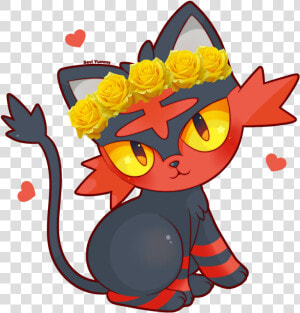 Pokemon Iniciales De Alola   Png Download   Pokemon Cute Litten  Transparent Png