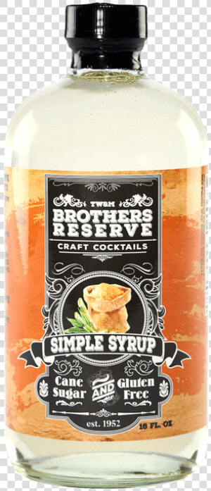 Brother S Reserve Simple Syrup   Brothers Reserve Bloody Mary Mix  HD Png Download