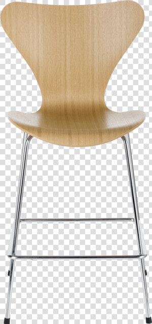 Series 7 Chair Arne Jacobsen Elm Bar Stool   Sjuan Barstol  HD Png Download