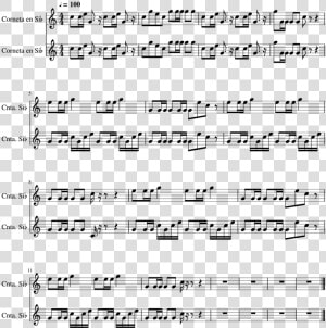 Lucky Chops These Tears Sheet Music  HD Png Download