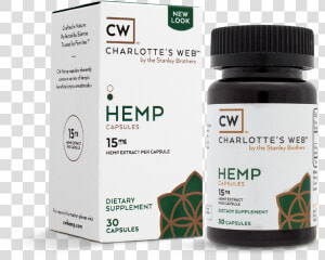 Hemp Charlotte  39 s Web Pills  HD Png Download