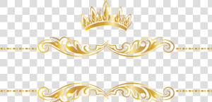  gold  goldcrown  crown  swirls  banner  header  textline   Logo Golden Crown Png  Transparent Png