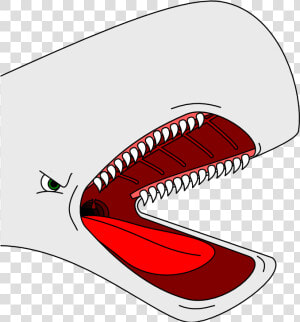 Stereotyped Cartoon Whale Head By Arek 91 On Clipart   Cartoon Whale Head  HD Png Download