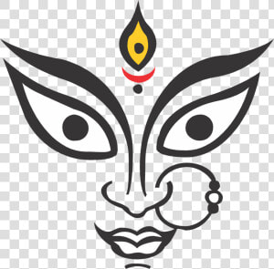 Durga Maa Face For Advertisement   Maa Durga Logo Png  Transparent Png