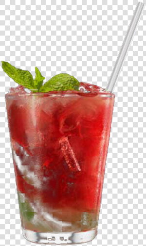 Strawberry Mojito Cocktail Png  Transparent Png