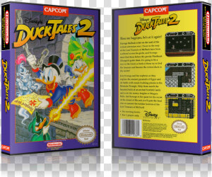 Duck Tales Nes Png Cover   Ducktales 2 Nes Box Art  Transparent Png