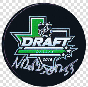 Noah Dobson New York Islanders Autographed 2018 Nhl   Nhl Draft Lottery 2018  HD Png Download