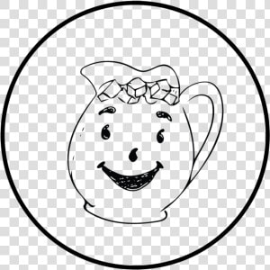 Transparent Kool Aid Man Png   Drawing Koolaid  Png Download