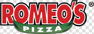 Romeo S Pizza Logo   Romeo  39 s Pizza  HD Png Download