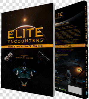 Elite Encounters Rpg Front And Back   Book Cover  HD Png Download