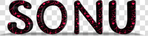 Sonu Name Logo Png  Transparent Png